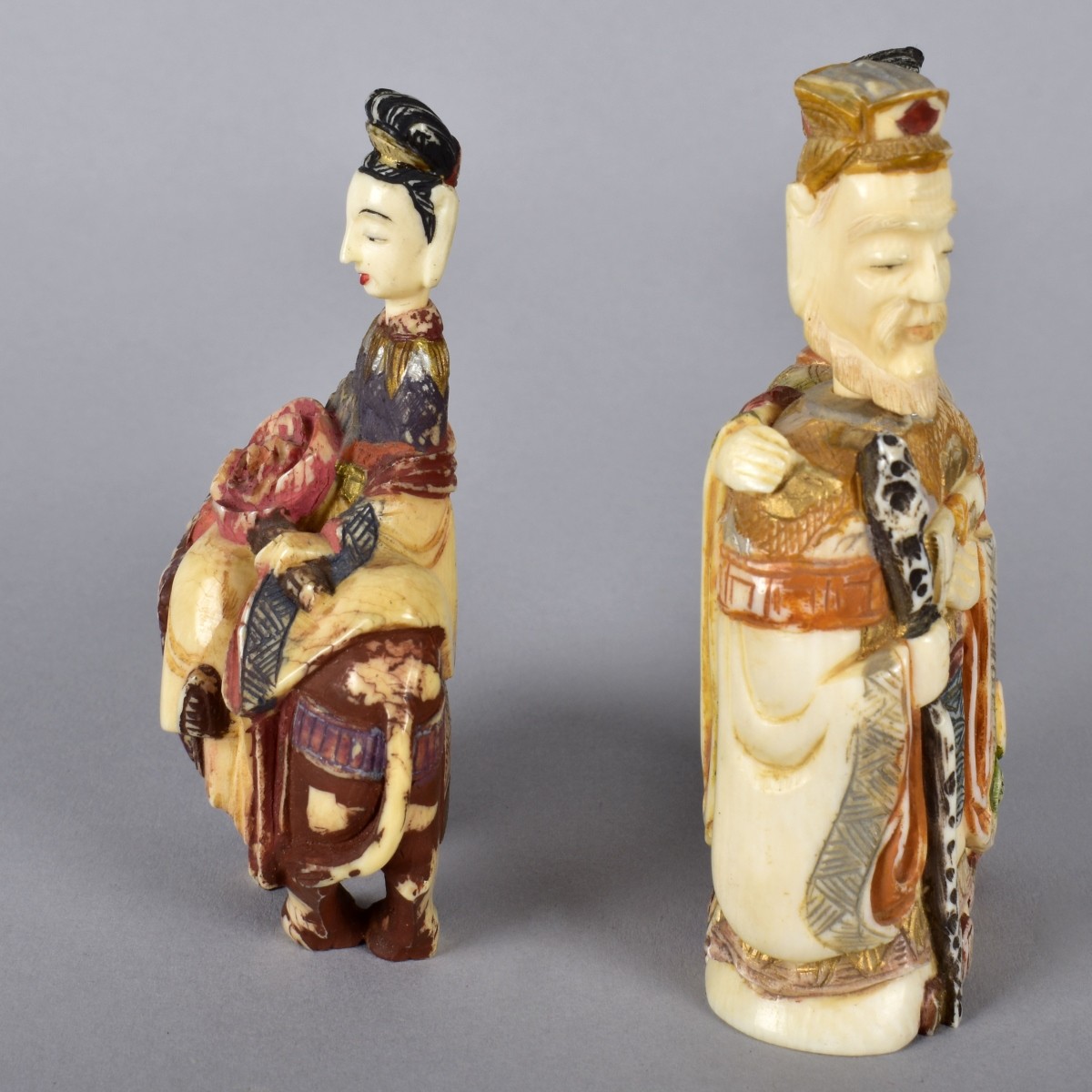 Two Antique Japanese Snuff Bottles