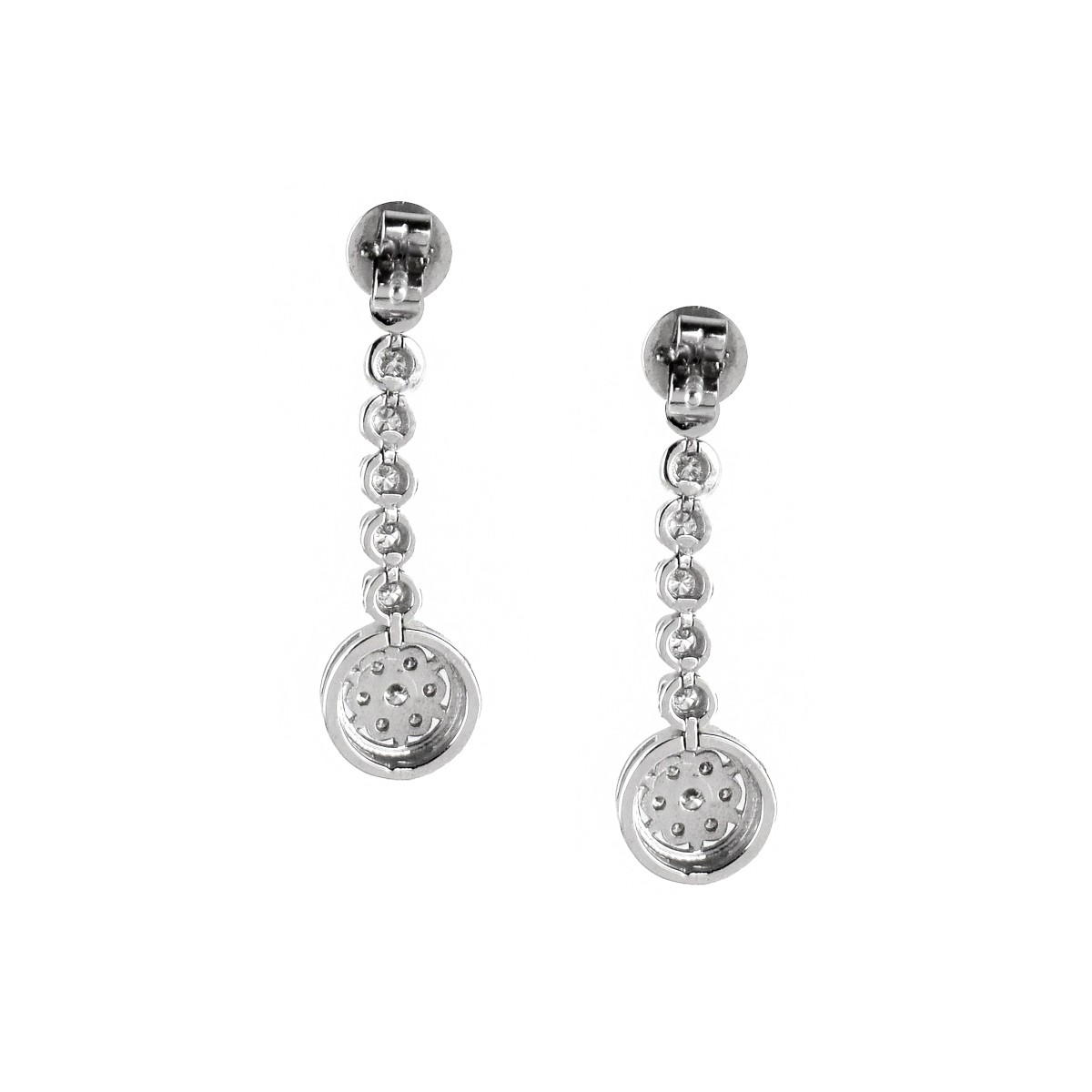 Diamond and 14K Earrings | Kodner Auctions