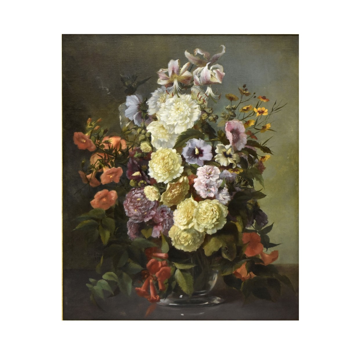19th Century Gab Durant Oil on Canvas