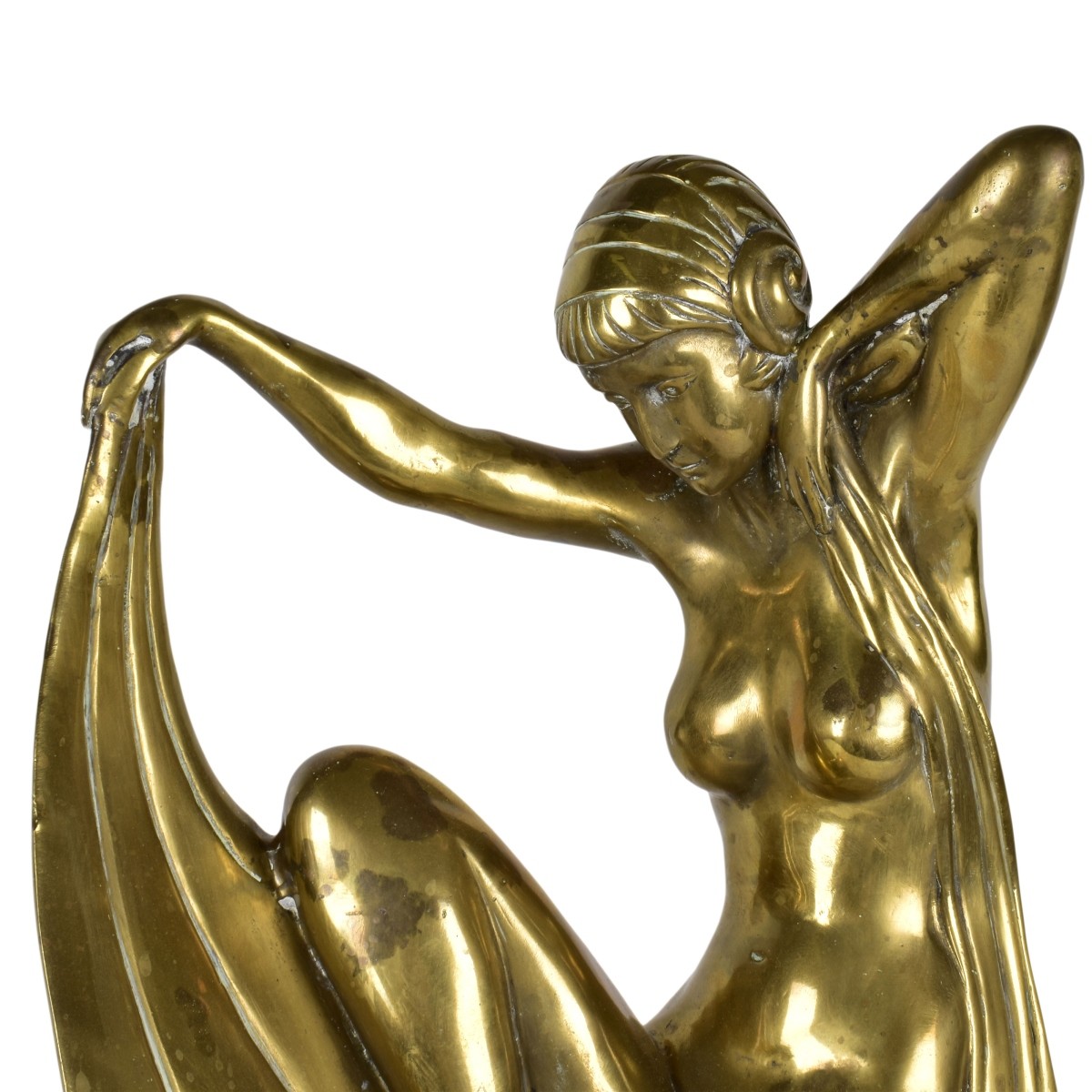 Large Art Deco Style Bronze Sculpture
