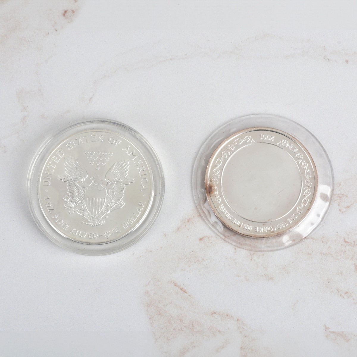 Two Silver Coins