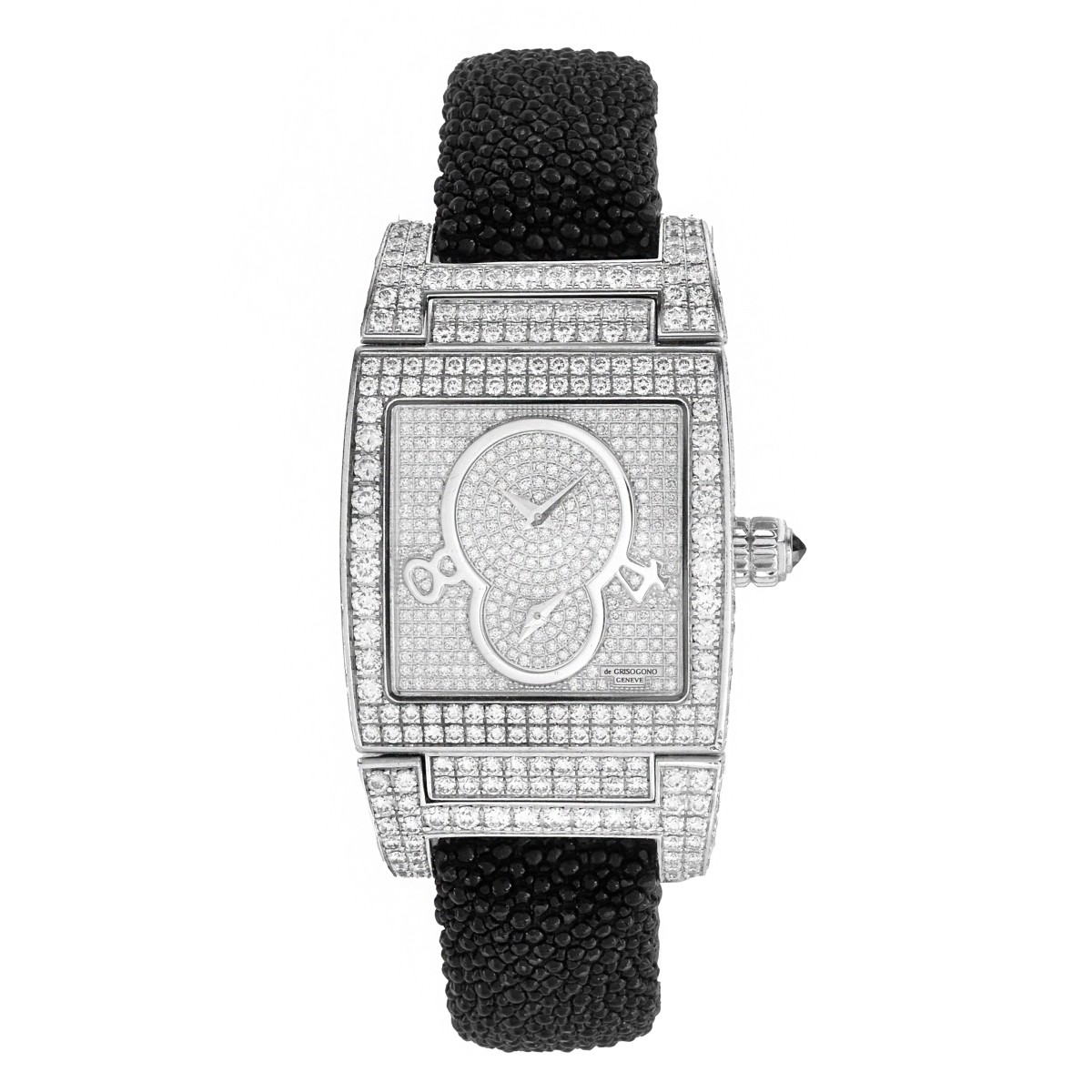 De Grisogono Diamond and 18K Watch
