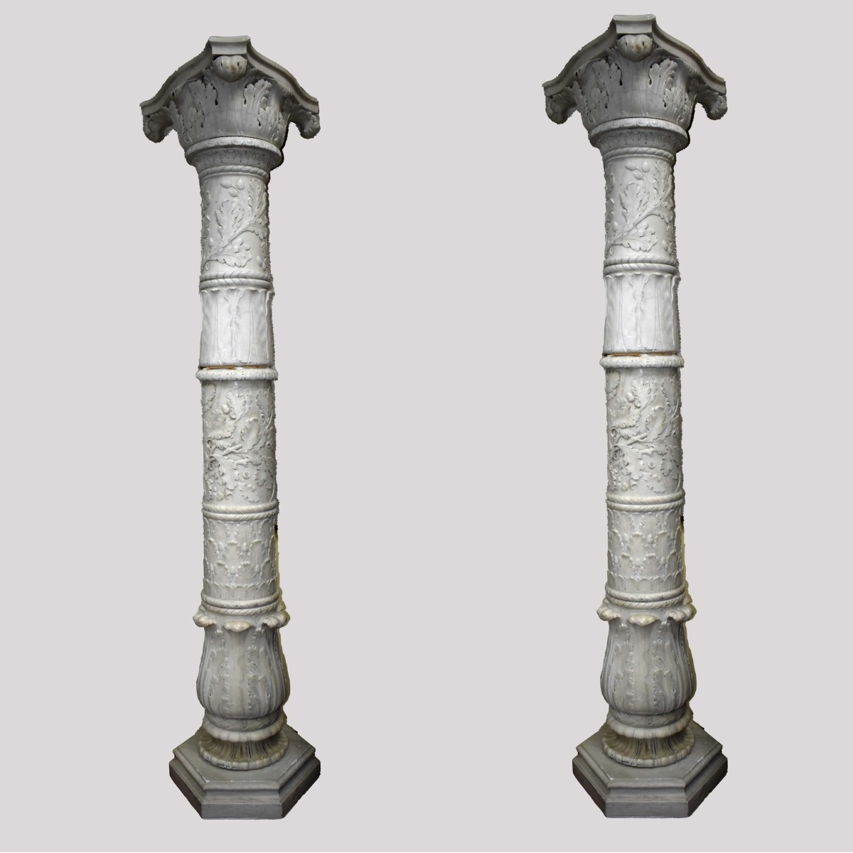 Byzantine-style Marble Columns