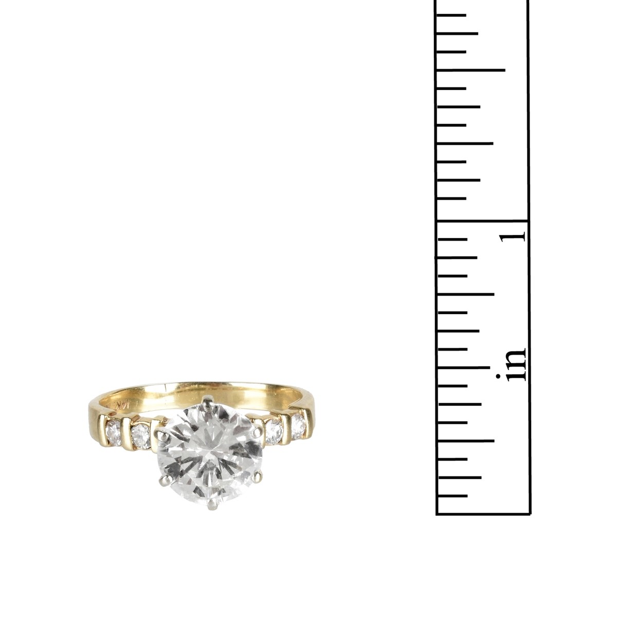 Diamond and 14K Ring