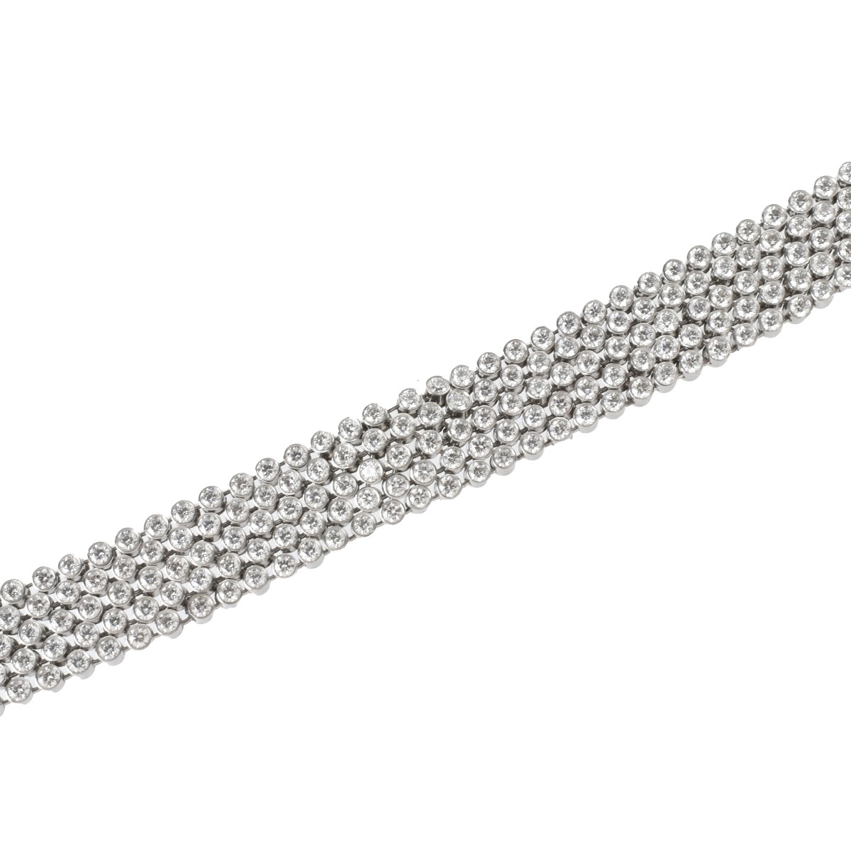 Tiffany & Co Diamond Buckle Bracelet