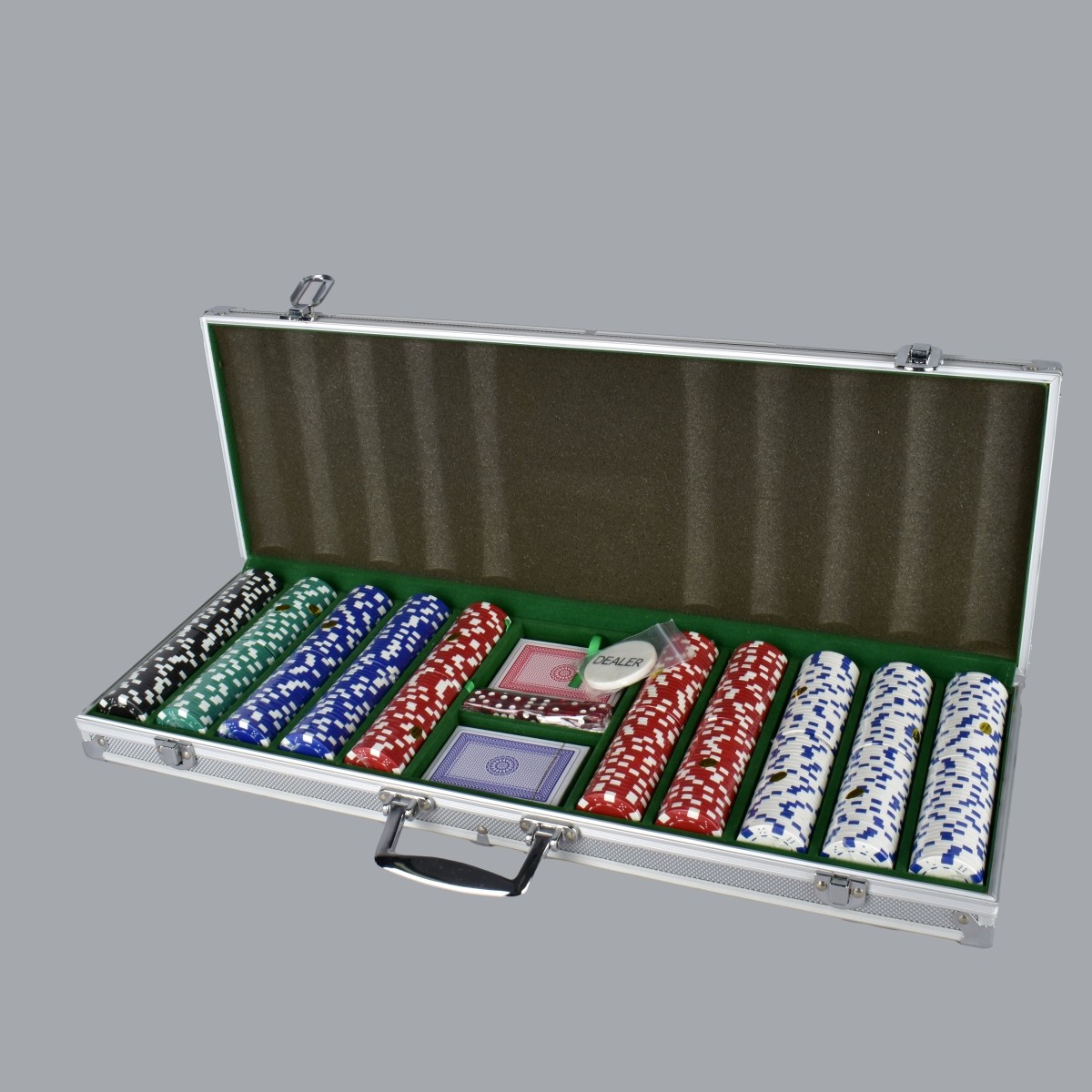 Poker Set with Aluminum Case