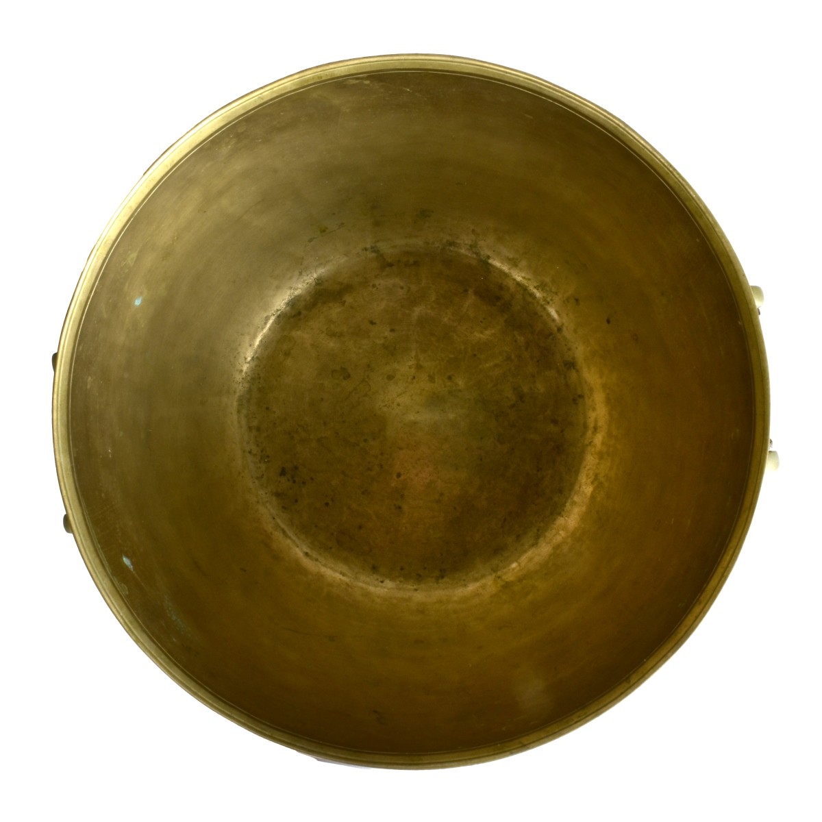 Indian Brass Bowl and Plate