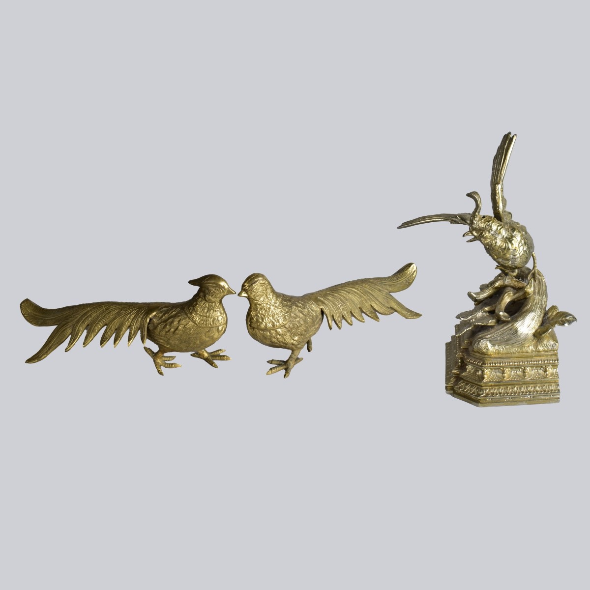 Three Pheasants Birds