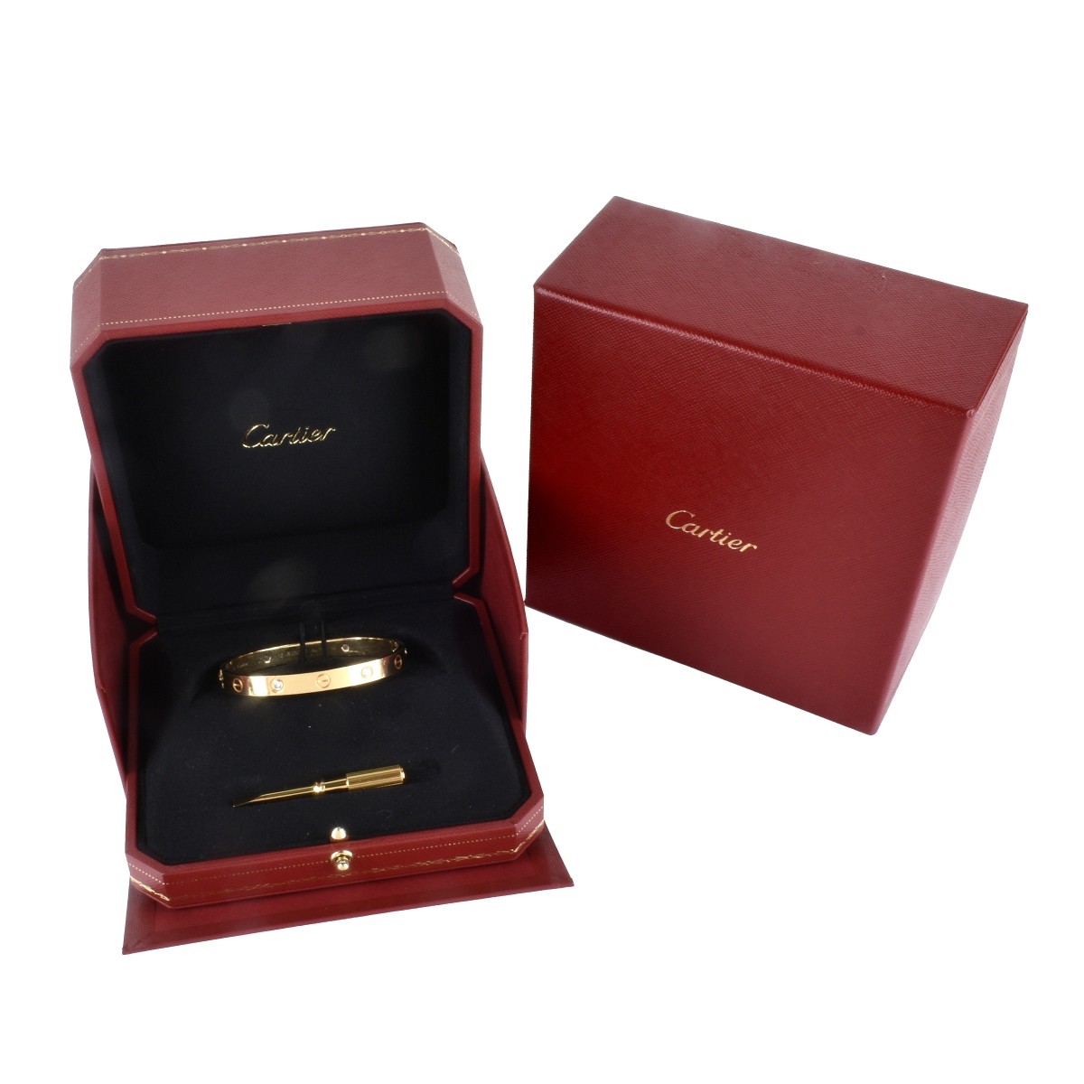 Cartier Diamond and 18K Love Bracelet