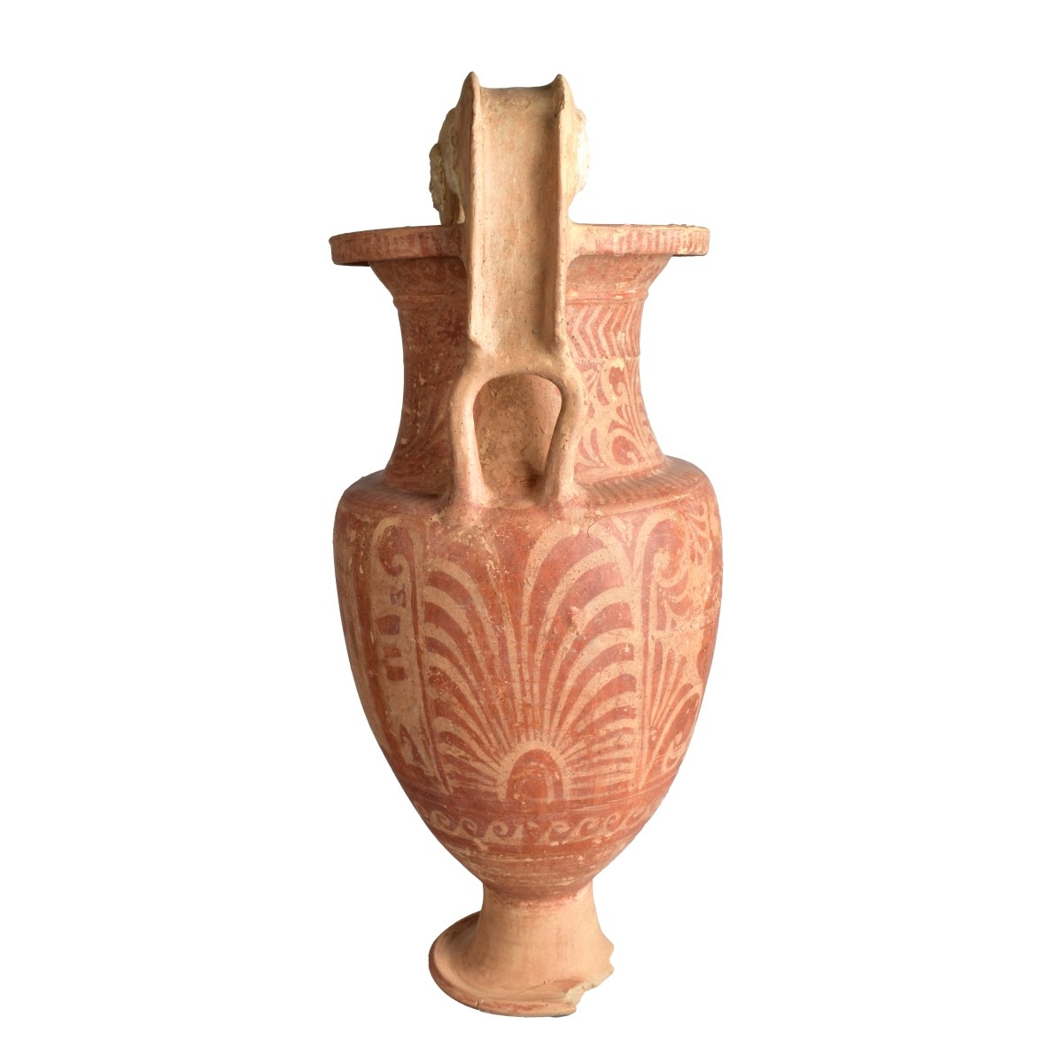 Circa 450 B.C. Greek Amphora Vase