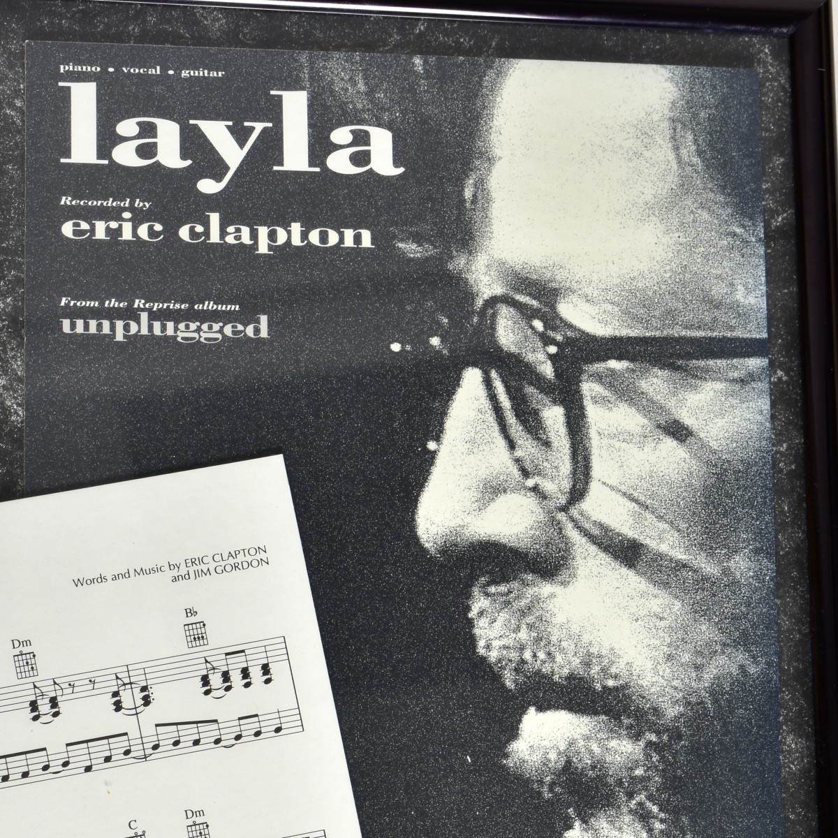 Eric Clapton Layla Gold Record