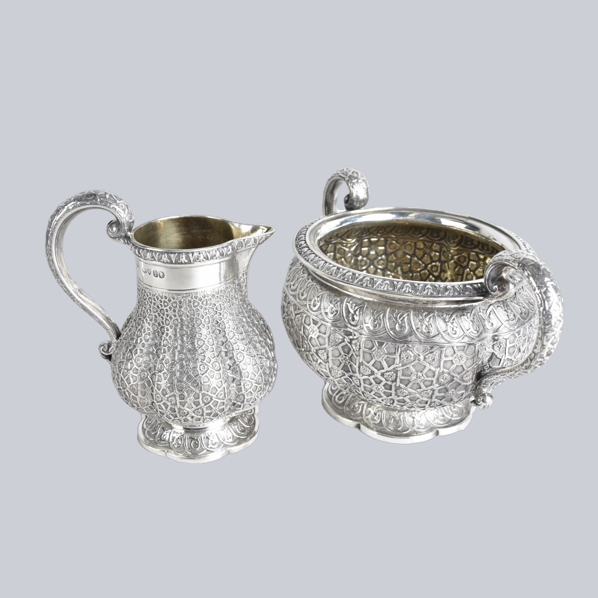 Hunt and Roskell Ashburnham Sterling Tea Service