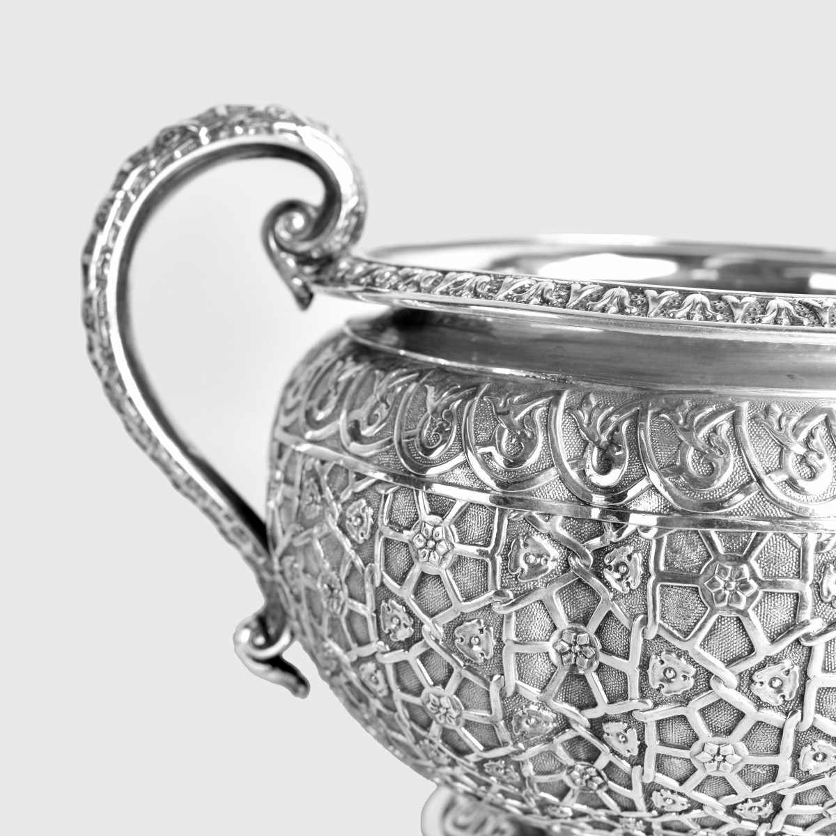 Hunt and Roskell Ashburnham Sterling Tea Service