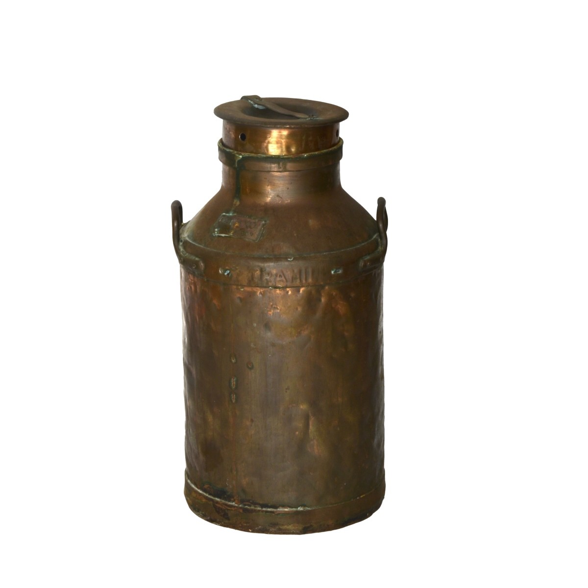 1859 Glaxo Large Copper Milk Can