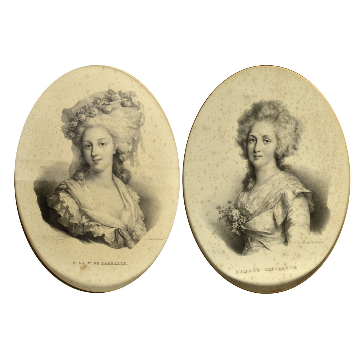 Pr 1823 Ladies Grevedon Engravings