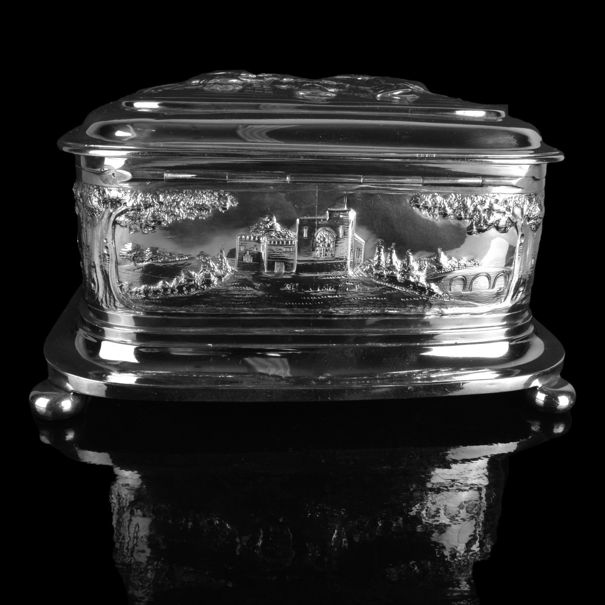 English Sterling Hallmarked Casket