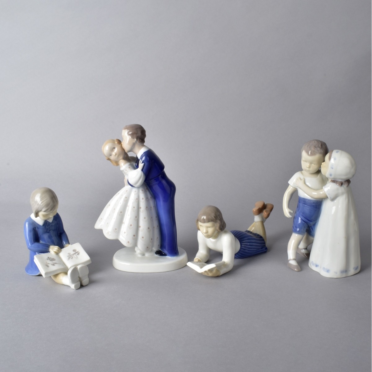 Four Bing & Grondahl (B&G) Porcelain Figurines