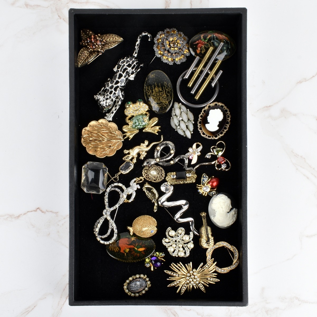 Collection of Fashion Jewelry Pins