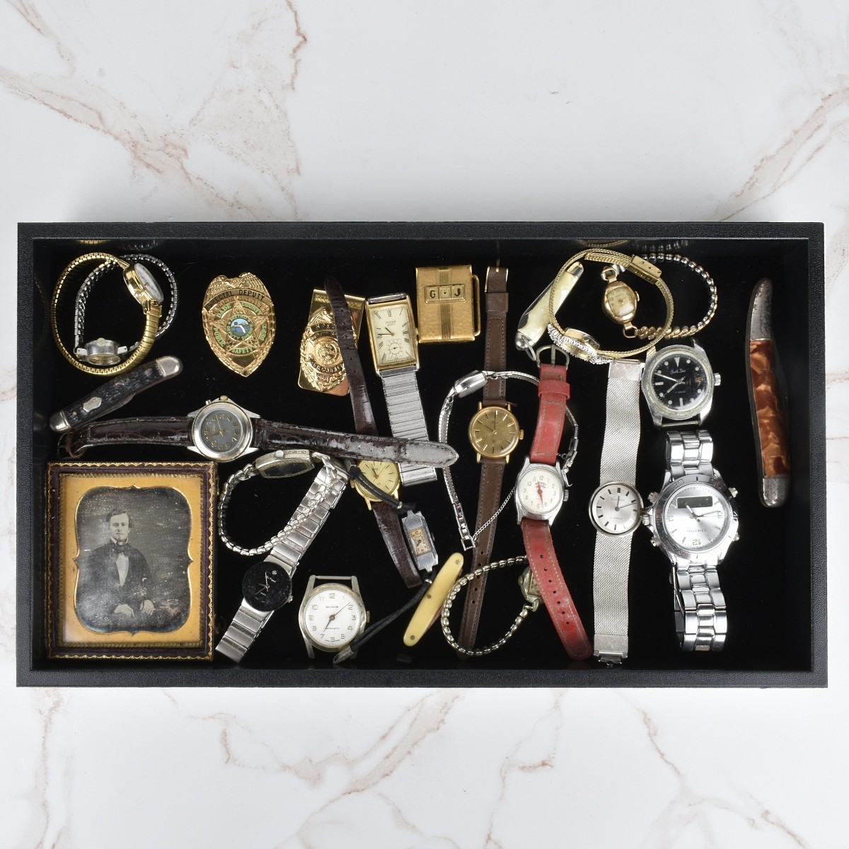Assorted Watches and Jewelry Items