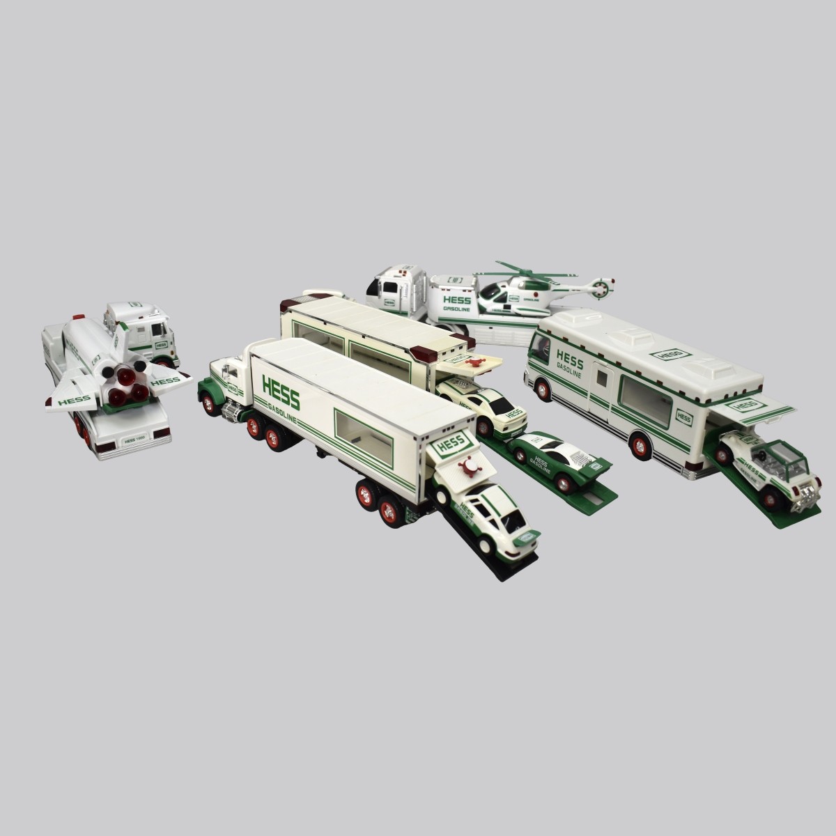 Circa 1900s - 2000s Hess Toy Trucks