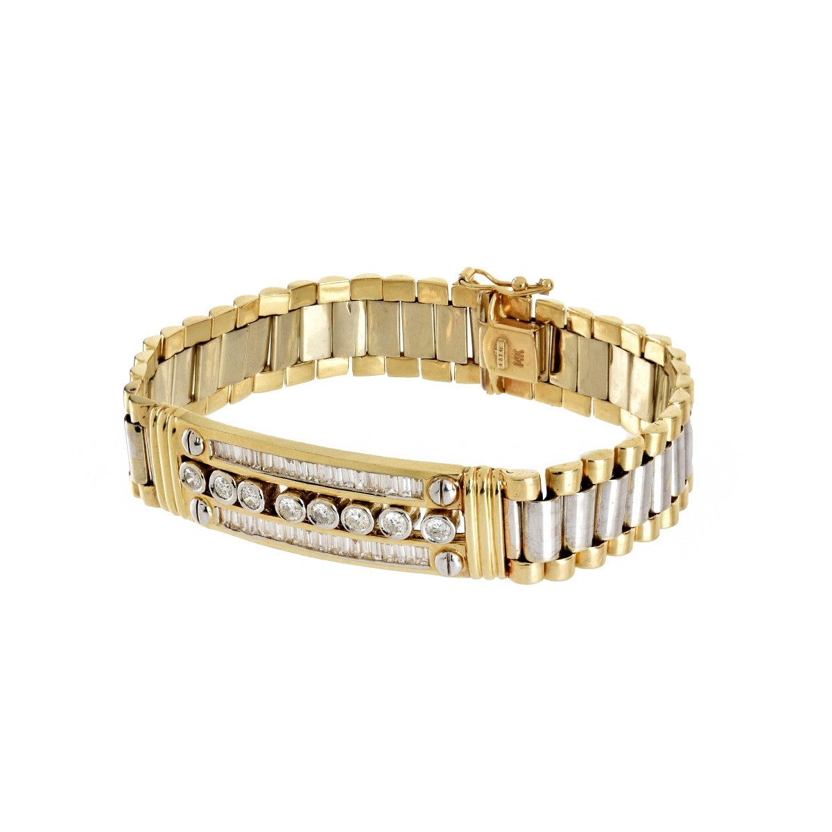 Diamond and 14K Bracelet