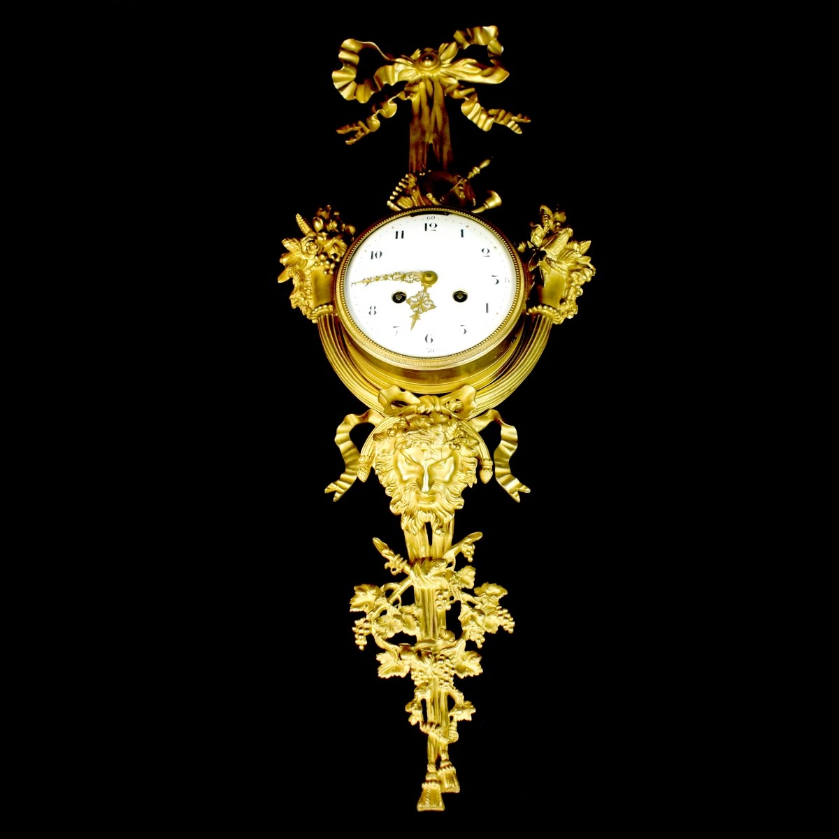 Louis XVI Style Bronze Clock