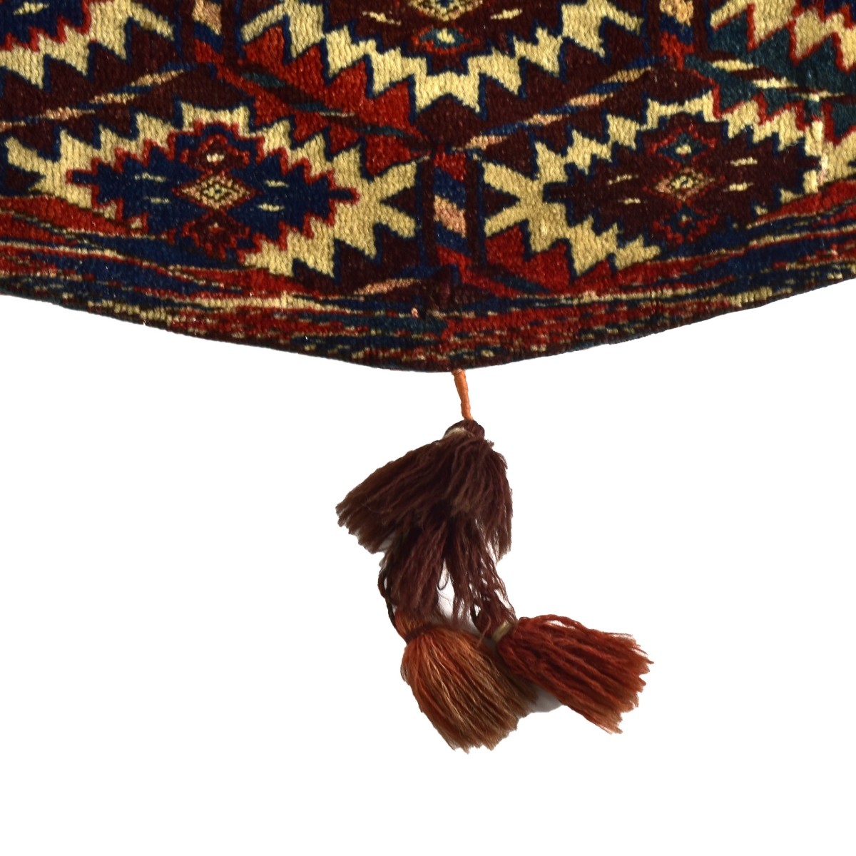 Semi Antique Turkestan Wedding Camel Rug