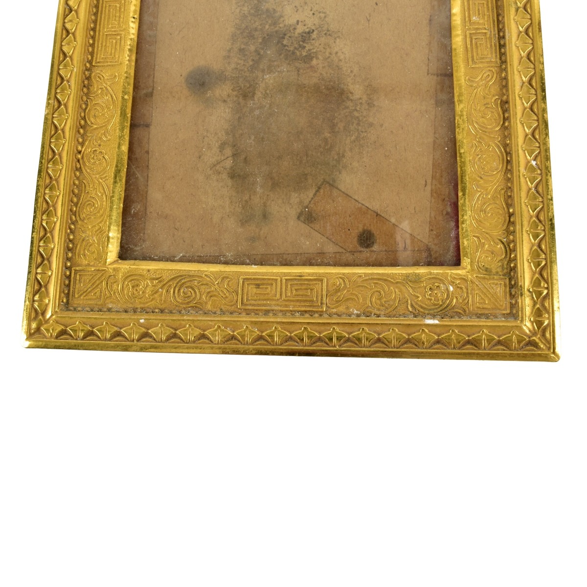 Antique Louis XVI Style Bronze Picture Frame