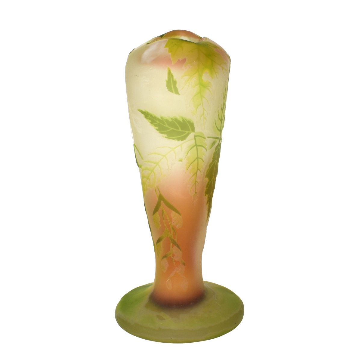Galle Art Nouveau Cameo Glass Vase
