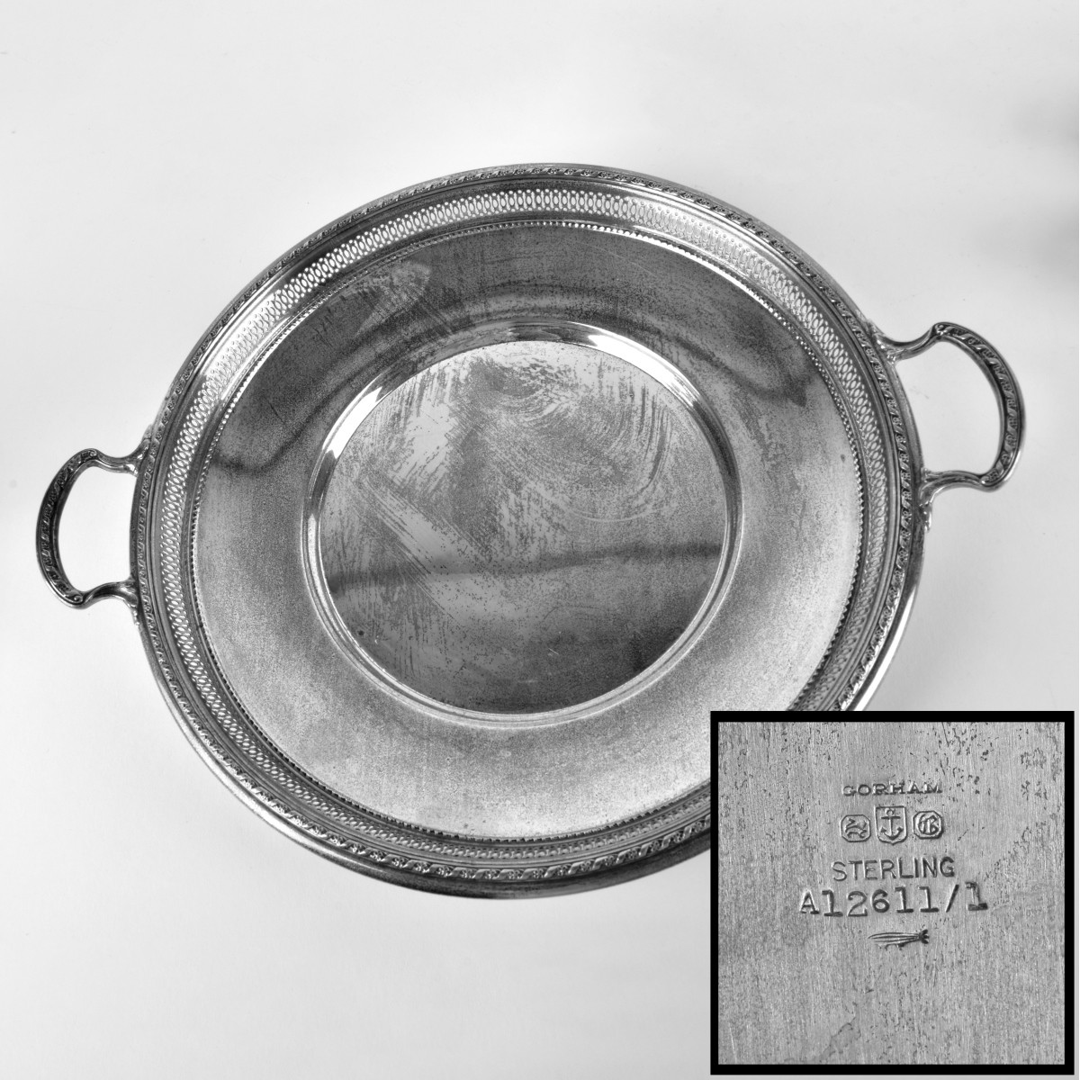 Asst. Sterling Pierced Table ware