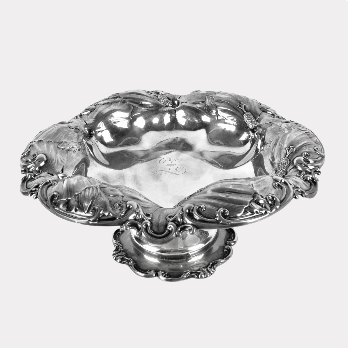 Art Nouveau Sterling Compote Whiting
