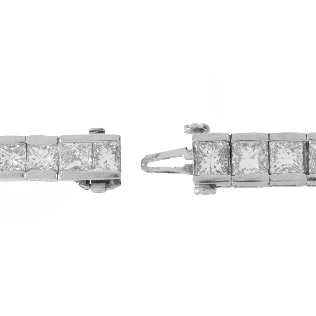 Diamond and Platinum Bracelet