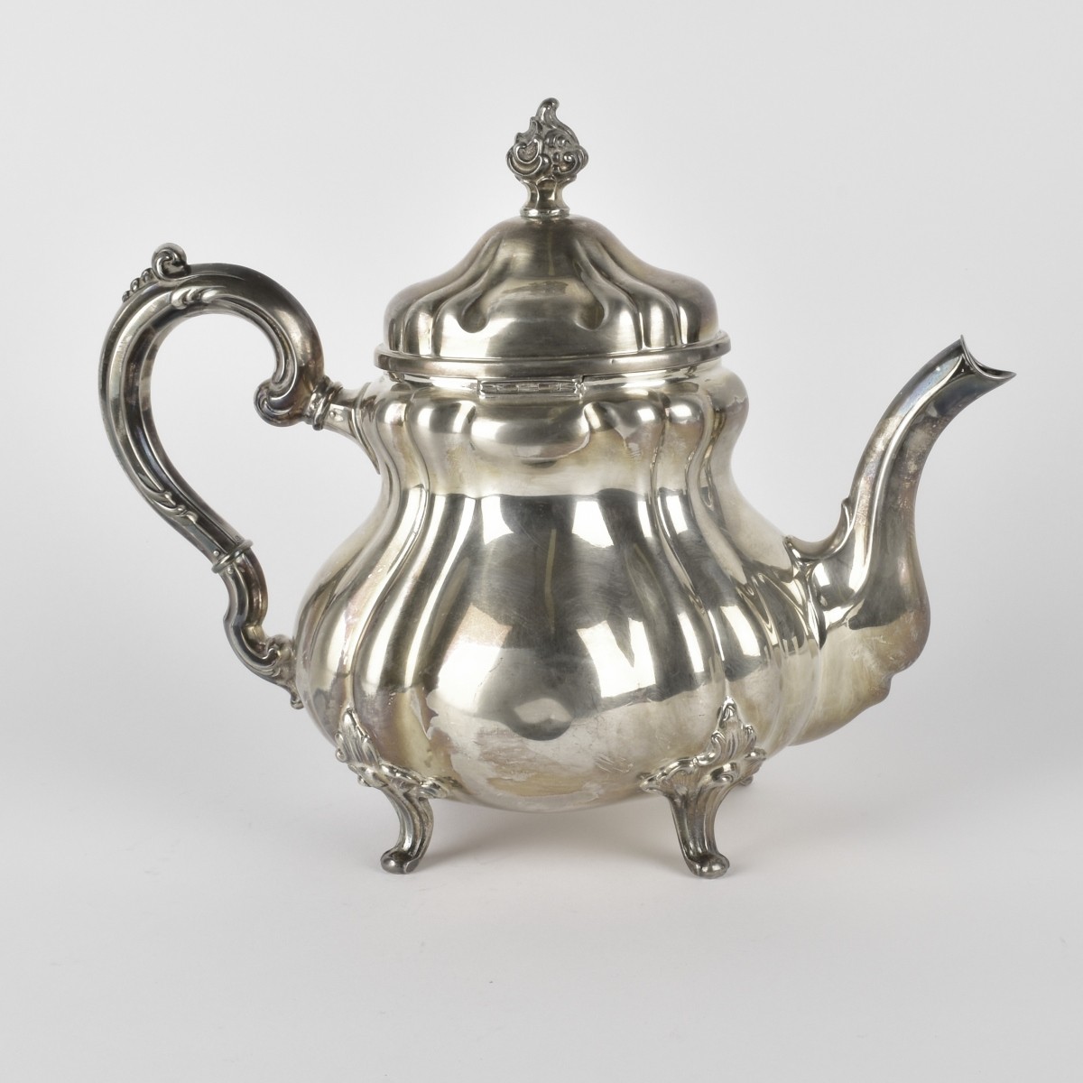 Continental Silver Tea Pot