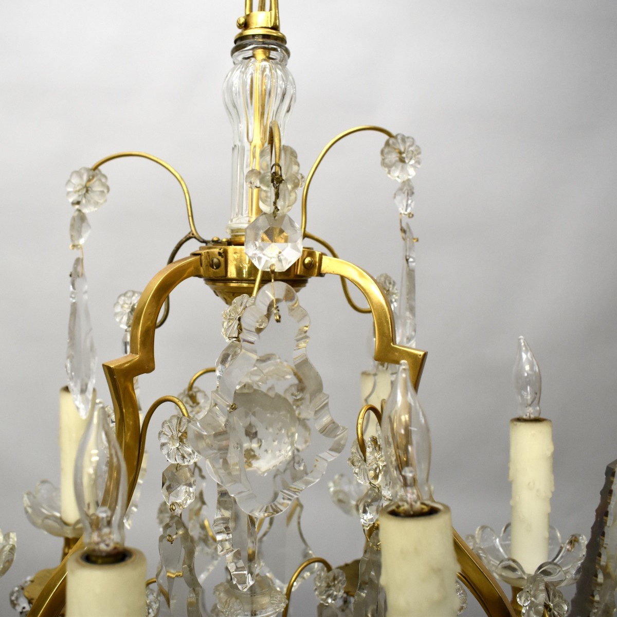 Early 20th C. Rococo Style Chandelier