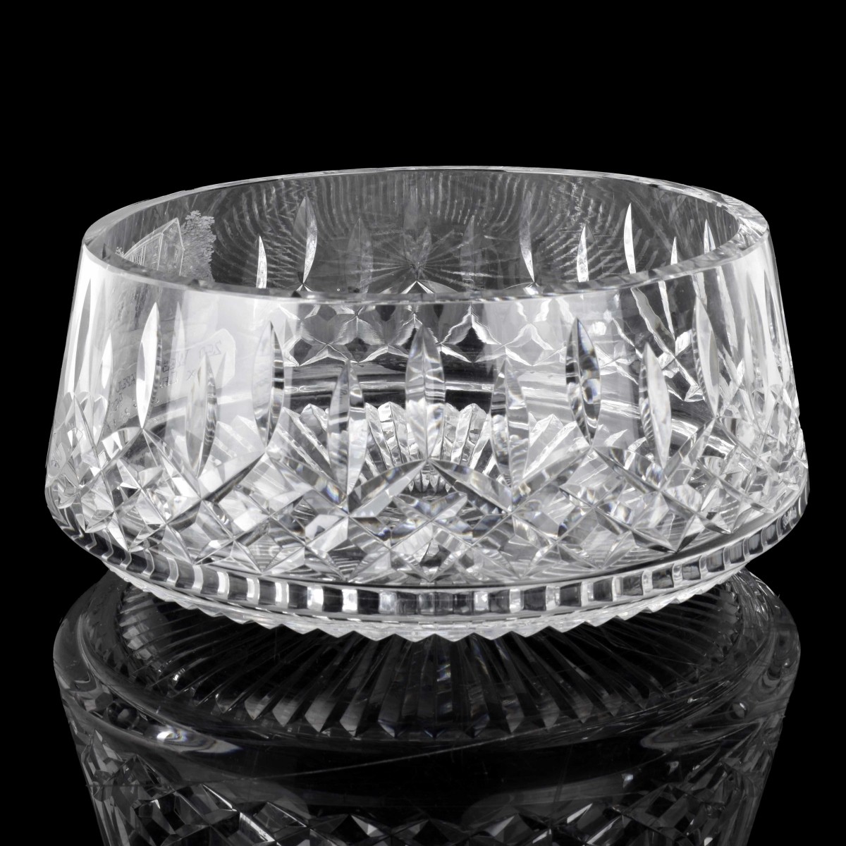 Large Vintage Waterford Crystal Bowl