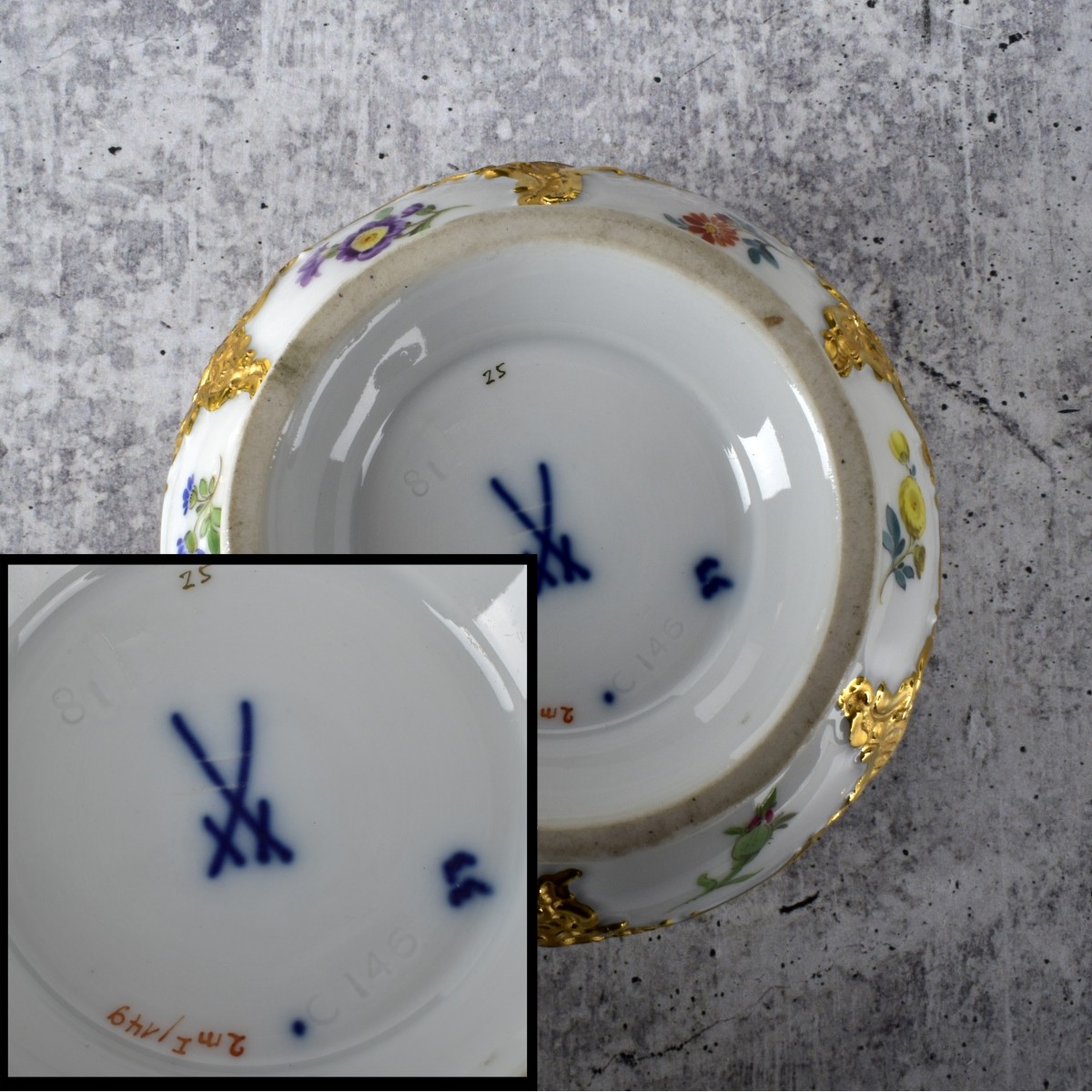 Meissen Porcelain Partial Service