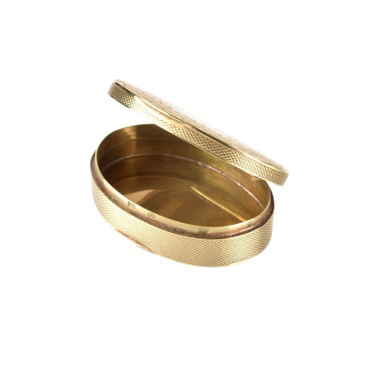 14K Pill Box