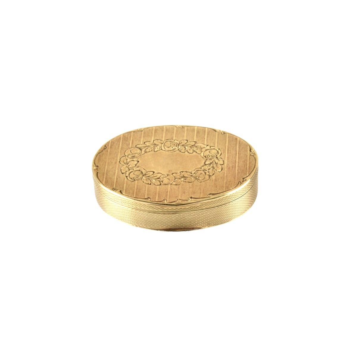 14K Pill Box