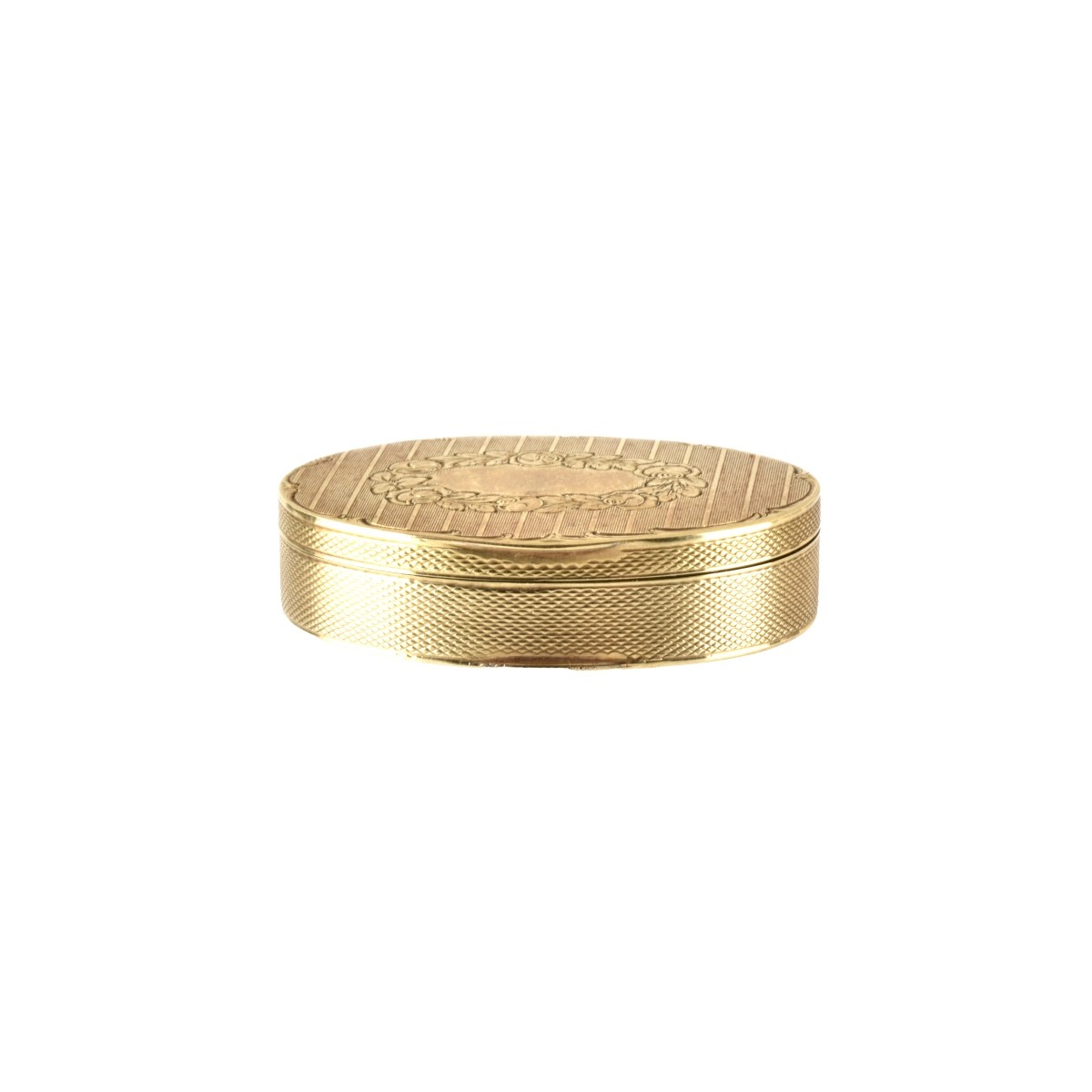 14K Pill Box