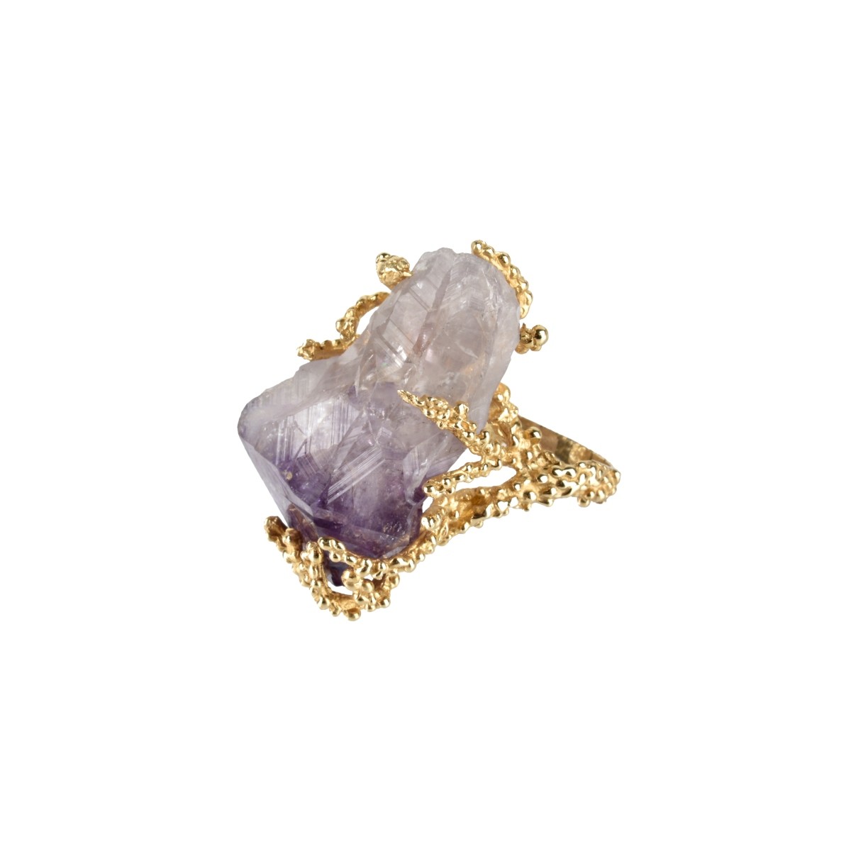 Amethyst and 14K Ring