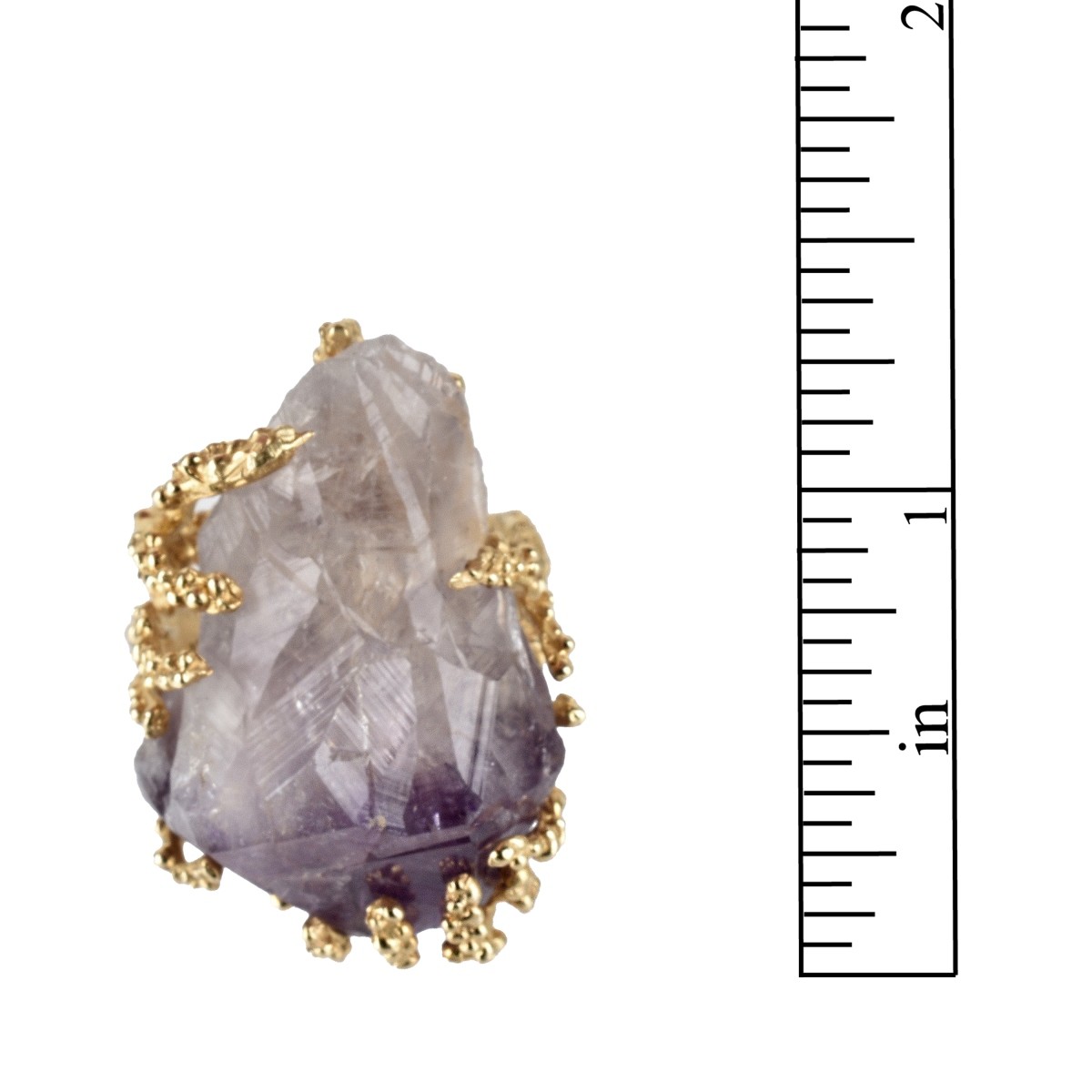 Amethyst and 14K Ring