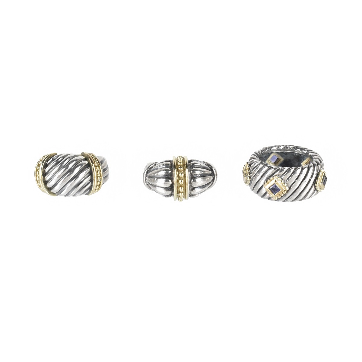 14K and Sterling Rings