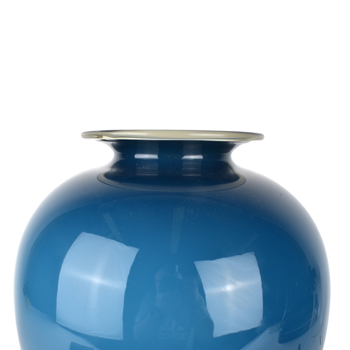Large Vintage Art Glass Vase