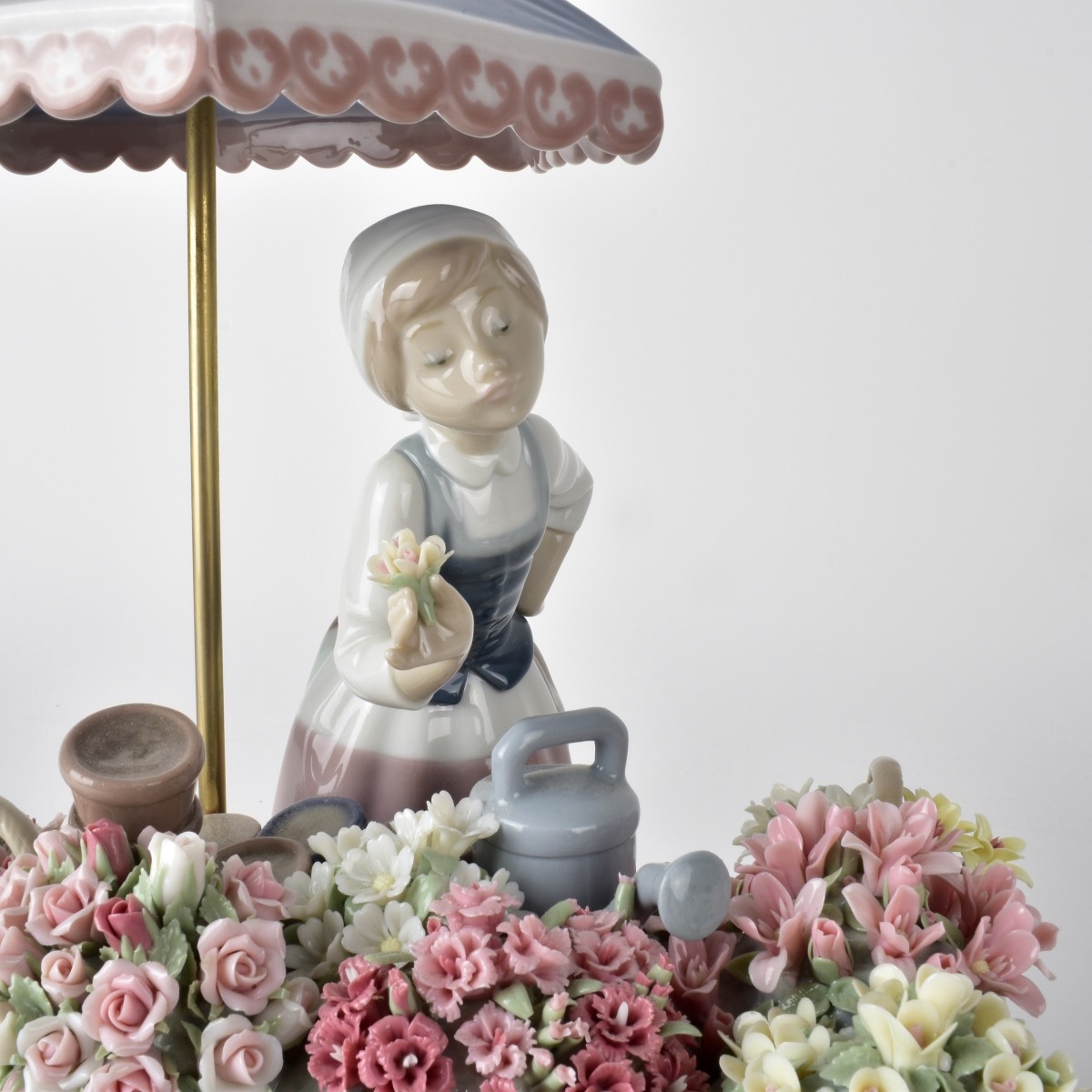 Lladro "Flowers of the Season" Porcelain Figurine