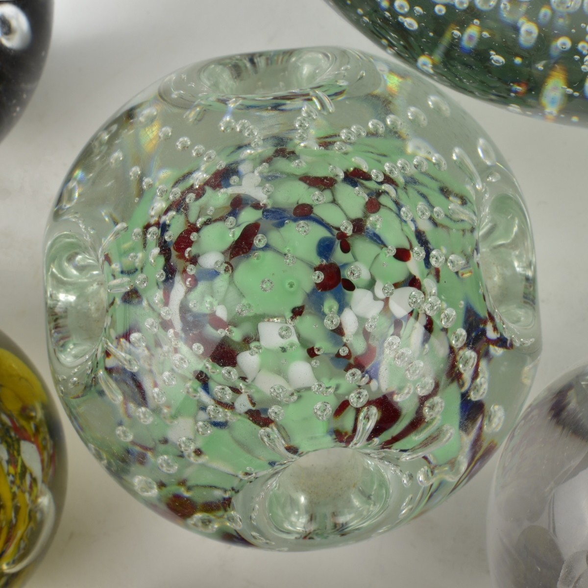 Murano Style Paperweights