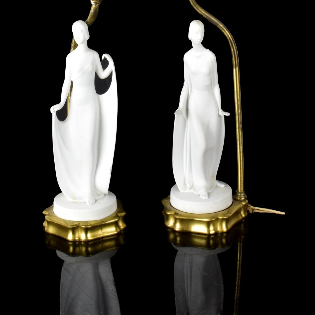 Pair of Art Deco Lamps