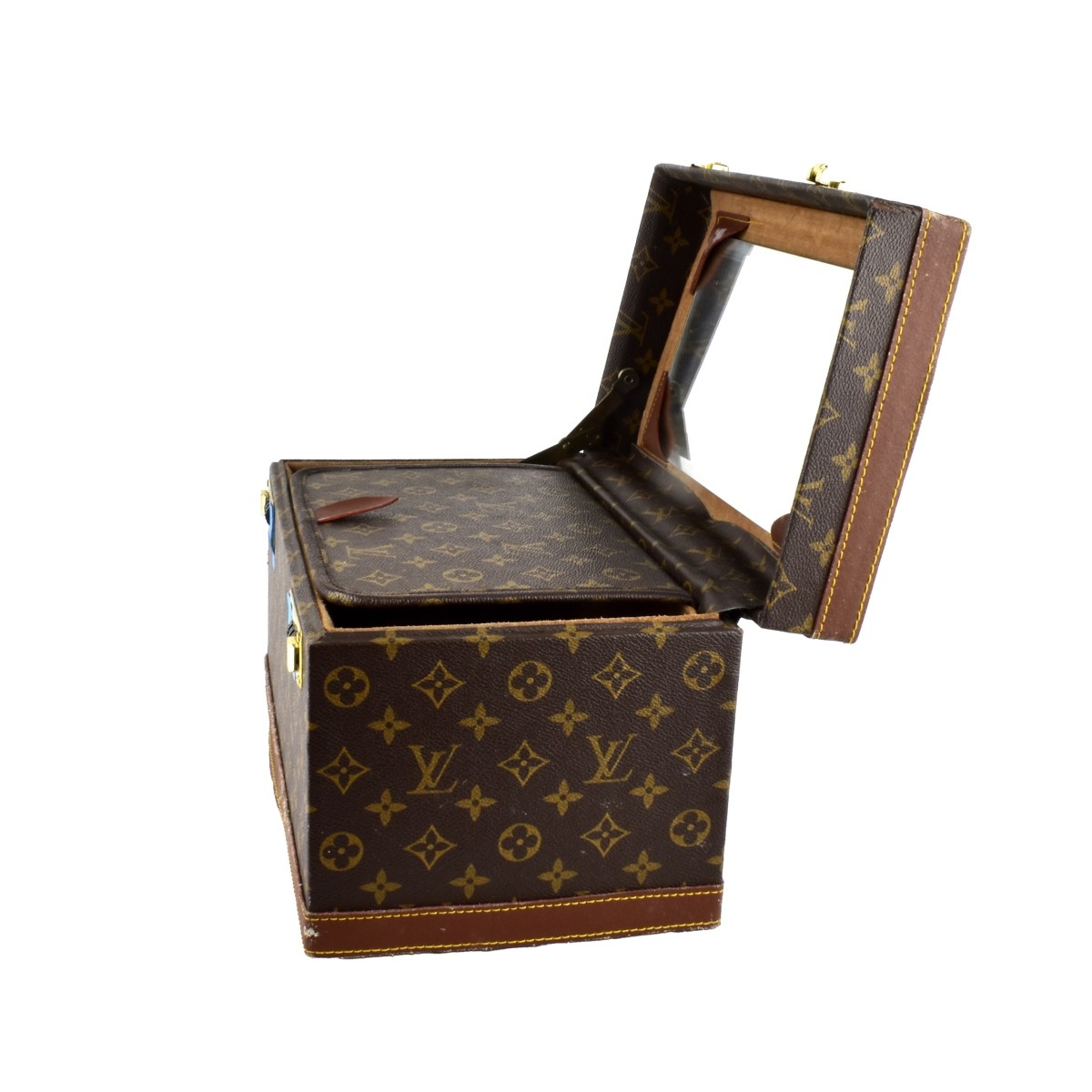 Faux Louis Vuitton Travel Case