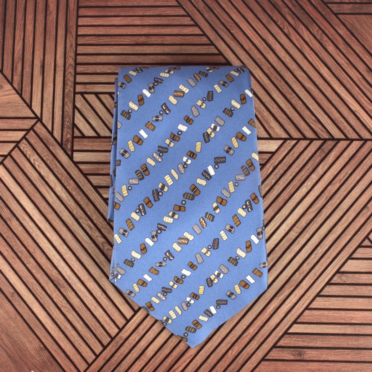 Hermes Paris Silk Tie