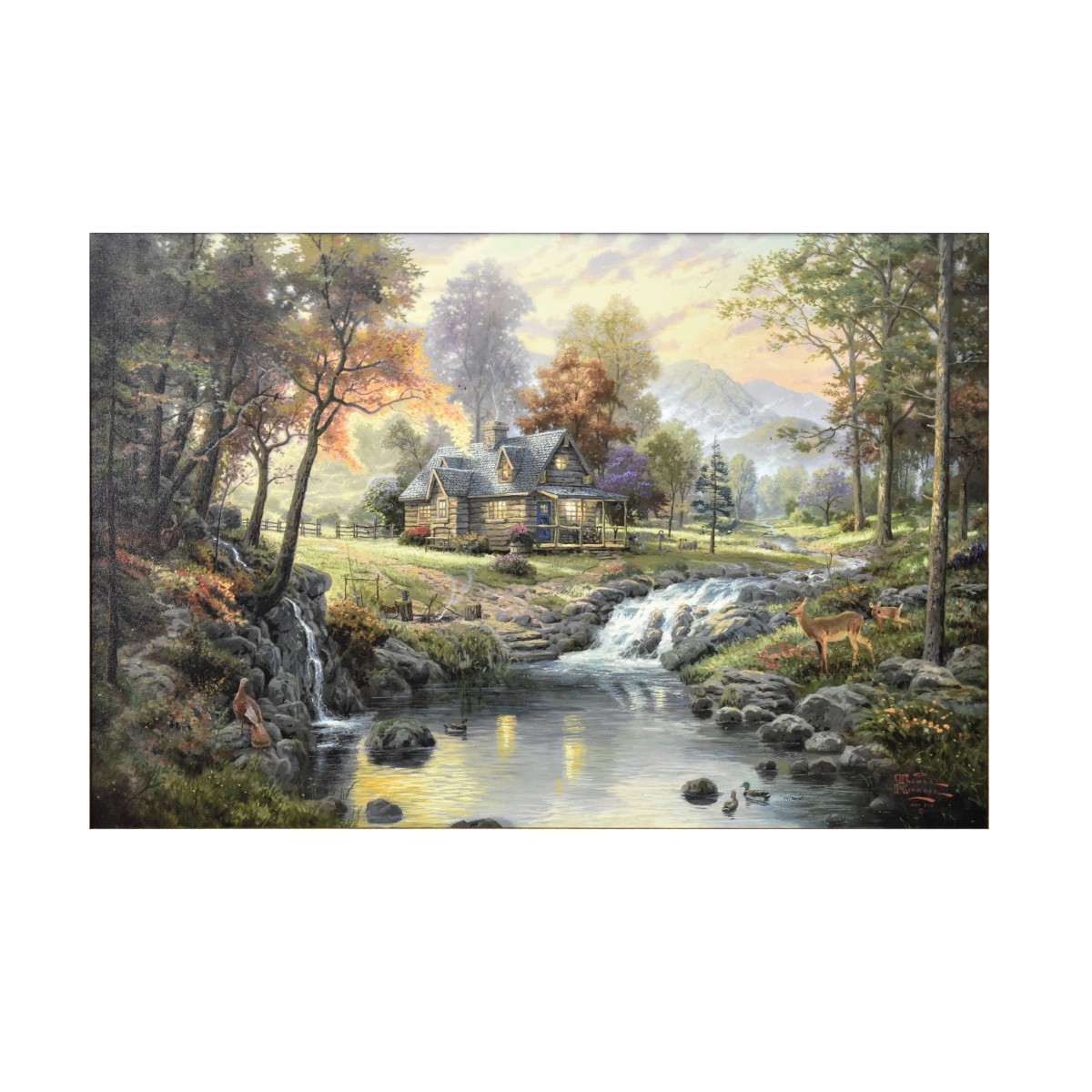 Thomas Kinkade, American (1958 - 2012)