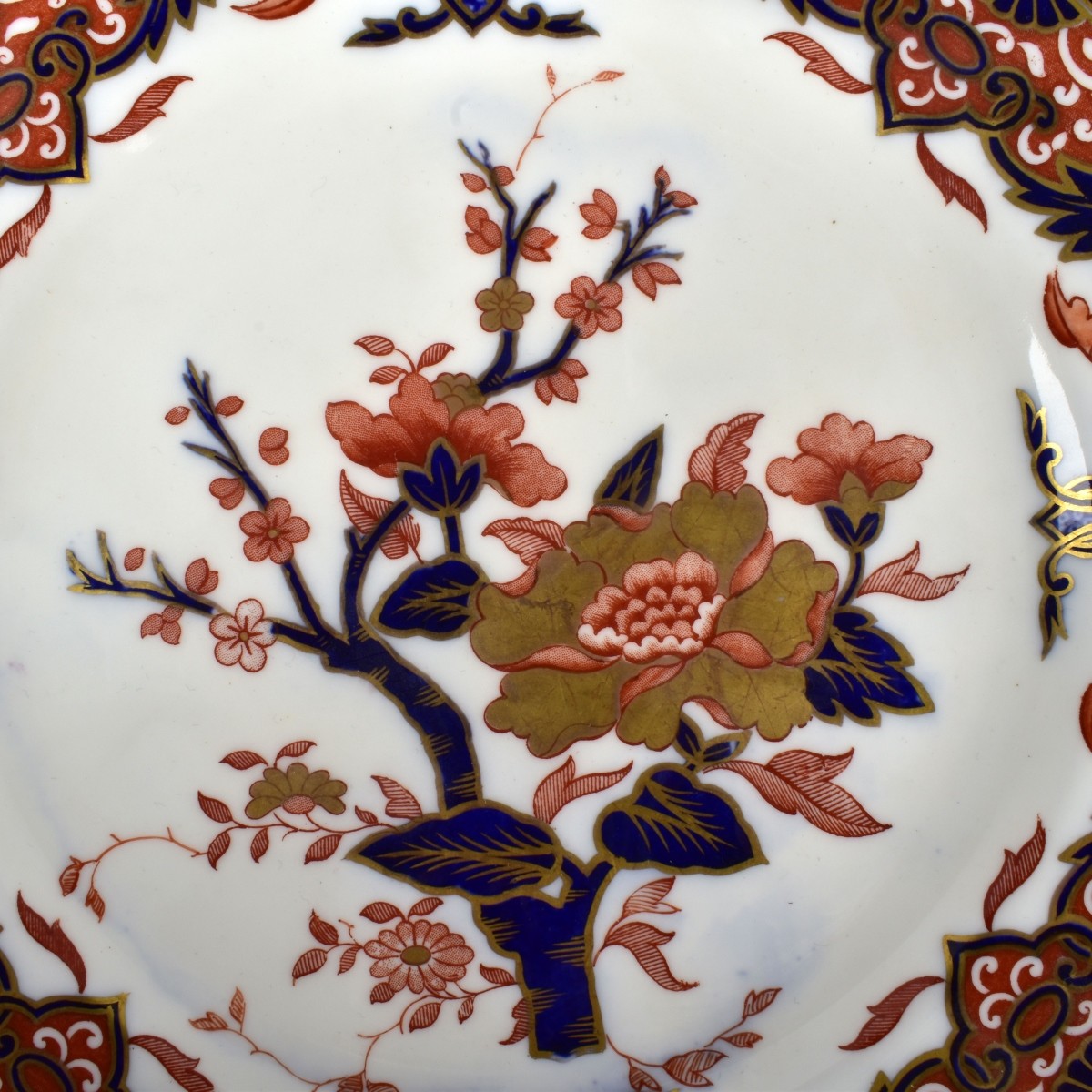 Six Aynsley Porcelain Plates